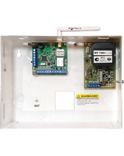 NV 1010c. Устройство оконечное объектовое приемно-контрольное c GSM коммуникатором. NAVIgard в Йошкар-Оле
