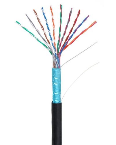 F/UTP 10pair, Cat5, Out, PE (EC-UF010-5-PE-BK-3). Кабель «витая пара» (LAN) для структурированных систем связи. NETLAN в Йошкар-Оле