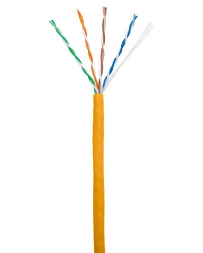 U/UTP 4pair, Cat5e, In, LSZH (EC-UU004-5E-LSZH-OR). Кабель «витая пара» (LAN) для структурированных систем связи. NETLAN в Йошкар-Оле
