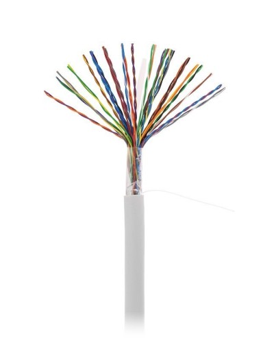 U/UTP 25pair, Cat5, In, PVC (EC-UU025-5-PVC-GY-3). Кабель «витая пара» (LAN) для структурированных систем связи. NETLAN в Йошкар-Оле