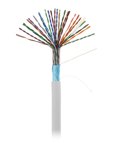 F/UTP 25pair, Cat5, In, PVC (EC-UF025-5-PVC-GY-3). Кабель «витая пара» (LAN) для структурированных систем связи. NETLAN в Йошкар-Оле