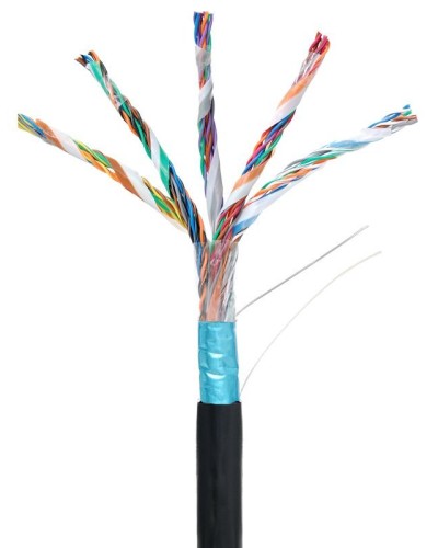 F/UTP 25pair, Cat5, Out, PE (EC-UF025-5-PE-BK-3). Кабель «витая пара» (LAN) для структурированных систем связи. NETLAN в Йошкар-Оле
