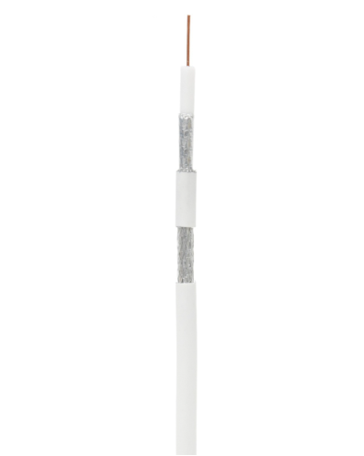 RG-11 CCS, In, PVC (EC-C2-21123A-WT-3). Кабель коаксиальный омедненный. NETLAN в Йошкар-Оле