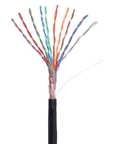 U/UTP 10pair, Cat5, Out, PE (EC-UU010-5-PE-BK-3). Кабель «витая пара» (LAN) для структурированных систем связи. NETLAN в Йошкар-Оле