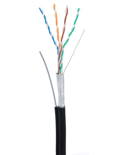 F/UTP 4pair, Cat5e, Out, Sw (EC-UF004-5E-PE-SW-BK). Кабель «витая пара» (LAN) для структурированных систем связи. NETLAN в Йошкар-Оле