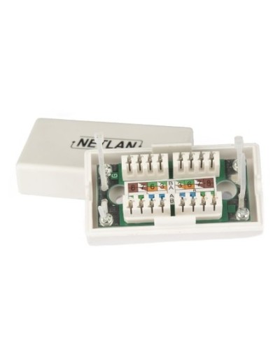 EC-UCB-IDC-UD2-WT-10 (10 шт). Проходной соединитель. NETLAN в Йошкар-Оле