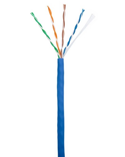 U/UTP 4pair, Cat5e, In, PVC (EC-UU004-5E-PVC-BL). Кабель «витая пара» (LAN) для структурированных систем связи. NETLAN в Йошкар-Оле