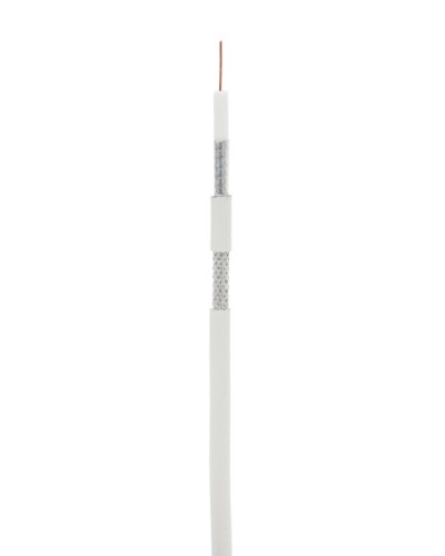 RG-6 CCS, In, PVC (UEC-C2-32123A-WT-3). Кабель коаксиальный омедненный. NETLAN в Йошкар-Оле