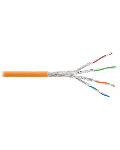 S/FTP, 4pair, Cat.6a, Solid, In, LSZH (NKL 9355C-OR). Кабель «витая пара» (LAN) для структурированных систем связи. NIKOLAN в Йошкар-Оле