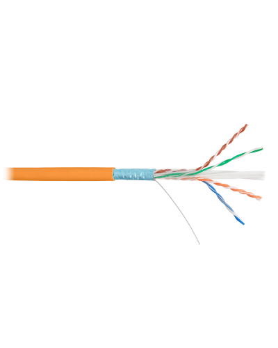 F/UTP 4pair, Cat6, Solid, In, PVC (NKL 9240C-OR). Кабель «витая пара» (LAN) для структурированных систем связи. NIKOLAN в Йошкар-Оле