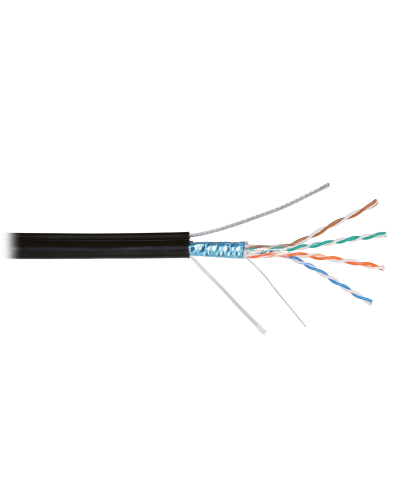 F/UTP 4pair, Cat5e, Solid, Out, SW, PVC (NMC 4905B-BK). Кабель «витая пара» (LAN) для структурированных систем связи. NIKOMAX в Йошкар-Оле