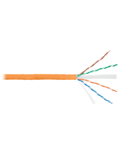 U/UTP 4pair, Cat6, Solid, In, нг(А)-HF (NMC 4140C-OR). Кабель «витая пара» (LAN) для структурированных систем связи. NIKOMAX в Йошкар-Оле