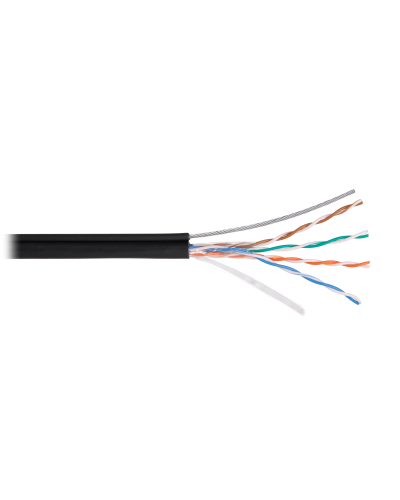 U/UTP 4pair, Cat5e, Solid, Out, SW, PVC (NMC 4805B-BK). Кабель «витая пара» (LAN) для структурированных систем связи. NIKOMAX в Йошкар-Оле