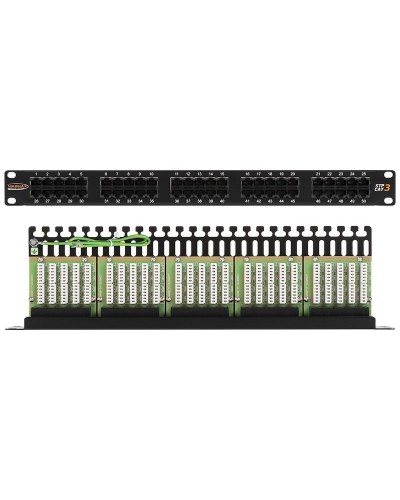 NMC-RP50UC3-1U-BK. Патч-панель 19. NIKOMAX в Йошкар-Оле