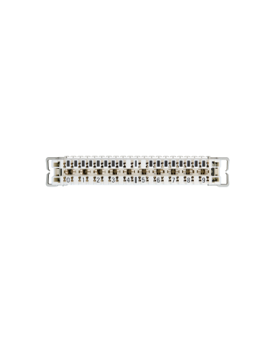 NMC-PL10-DU-10 (10 шт). Плинт размыкаемый, (0...9), крепление под кронштейн и круглые направляющие. NIKOMAX в Йошкар-Оле