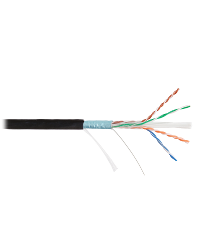 F/UTP 4pair, Cat6a, Solid, Out, PVC (NMC 4255B-BK). Кабель «витая пара» (LAN) для структурированных систем связи. NIKOMAX в Йошкар-Оле