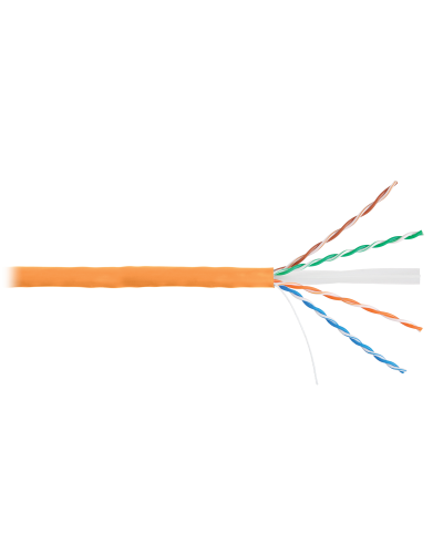 U/UTP 4pair, Cat6a, Solid, In, нг(А)-HF (NMC 9155C-OR). Кабель «витая пара» (LAN) для структурированных систем связи. NIKOMAX в Йошкар-Оле