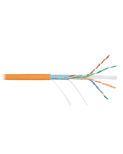 F/UTP 4pair, Cat6a, Solid, In, нг(А)-HF (NMC 4255C-OR). Кабель «витая пара» (LAN) для структурированных систем связи. NIKOMAX в Йошкар-Оле