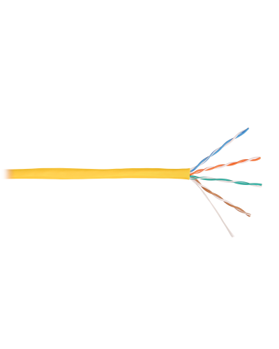 U/UTP 4pair, Cat5e, Solid, In, нг(А)-HF (NMC 4100C-YL). Кабель «витая пара» (LAN) для структурированных систем связи. NIKOMAX в Йошкар-Оле