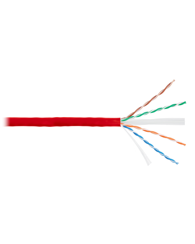 U/UTP 4pair, Cat6, Solid, In, нг(А)-HF (NMC 4140C-RD). Кабель «витая пара» (LAN) для структурированных систем связи. NIKOMAX в Йошкар-Оле