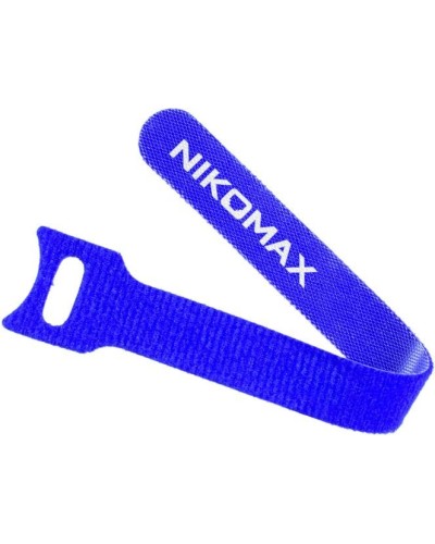 NMC-CTV150-12-SB-BL-10 (10шт). Стяжка-липучка с мягкой пряжкой. NIKOMAX в Йошкар-Оле