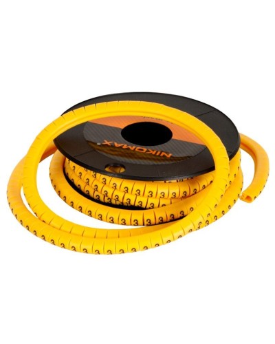 NMC-CMR-6-YL-500 (500шт). Маркер кабельный. NIKOMAX в Йошкар-Оле