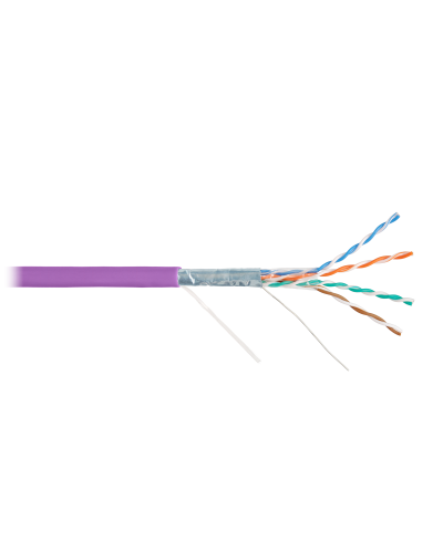 F/UTP 4pair, Cat5e, Solid, In, нг(А)-HF (NMC 4200C-VL). Кабель «витая пара» (LAN) для структурированных систем связи. NIKOMAX в Йошкар-Оле