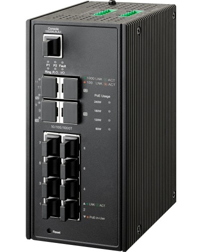 NIS-3500-3412PGE (64PY0804). Коммутатор управляемый с PoE. NSGate в Йошкар-Оле