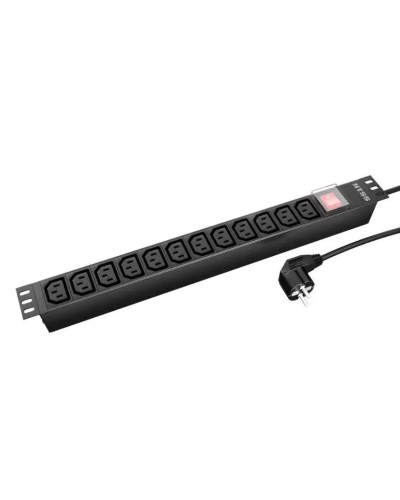 NTSS-PDU-DA2039 гор.размещ. 12xC13 базовые 16A Schuko 2м. Блок розеток 19. NTSS в Йошкар-Оле