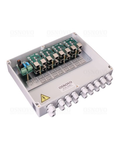 SP-IP8/1000PW. Устройство грозозащиты цепей Ethernet. OSNOVO в Йошкар-Оле