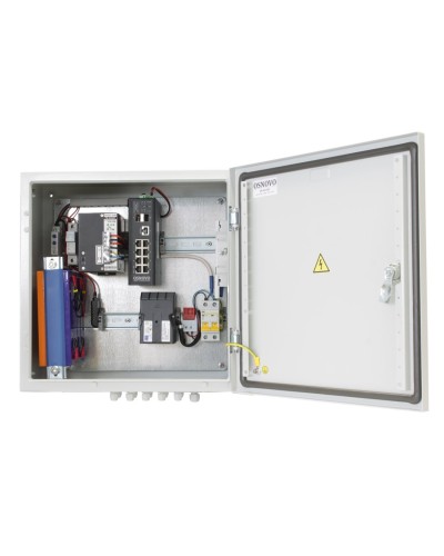 OS-44TB1(SW-80802/ILS(port 90W)). Уличный коммутатор с PoE. OSNOVO в Йошкар-Оле