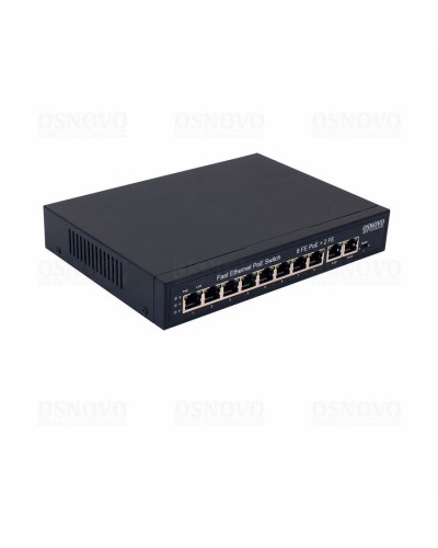 SW-21000(120W). Коммутатор 10-портовый  Fast Ethernet с PoE. OSNOVO в Йошкар-Оле