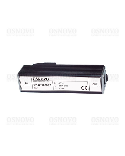 SP-IP/1000PD. Устройство грозозащиты цепей Ethernet. OSNOVO в Йошкар-Оле