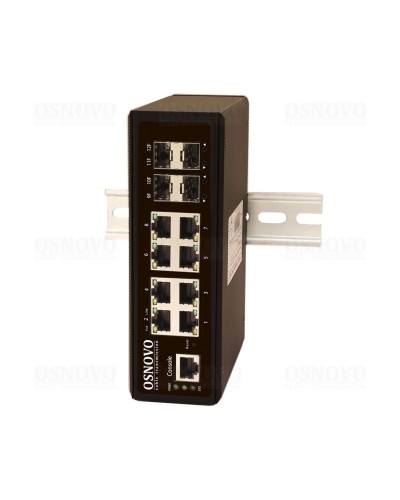 SW-70804/IL. Промышленный коммутатор Gigabit Ethernet на 12 портов. OSNOVO в Йошкар-Оле