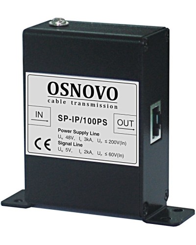 SP-IP/100PS. Устройство грозозащиты цепей Ethernet. OSNOVO в Йошкар-Оле