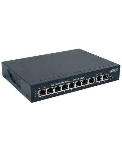 SW-20820(120W). Коммутатор 10-портовый  Gigabit Ethernet с PoE. OSNOVO в Йошкар-Оле