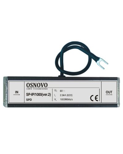 SP-IP/100(ver2). Устройство грозозащиты цепей Ethernet. OSNOVO в Йошкар-Оле