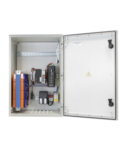 OSP-46TB1(SW-80802/ILS(port 90W)). Уличный коммутатор с PoE. OSNOVO в Йошкар-Оле