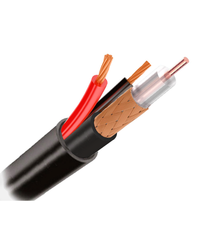 КВК-П 2х0.75 (outdoor) CCA Light. Кабель комбинированный для систем видеонаблюдения. Optimus в Йошкар-Оле