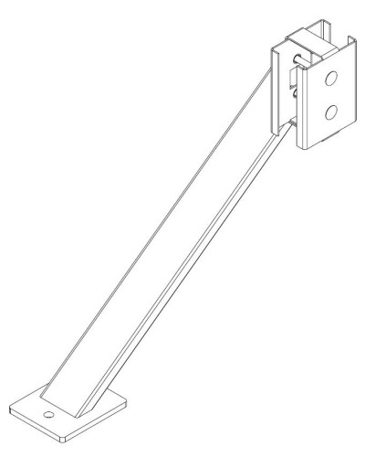 PERCo-MB-16.9. Упор для стоек секции ограждения. PERCo в Йошкар-Оле