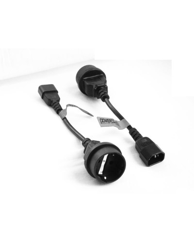 Cord PCM SCUT IEC320 to Type-F. Кабель IEC-320 C14 to Socket Type-F. POWERCOM в Йошкар-Оле