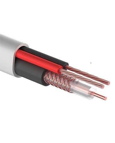 КВК-В-2+2x0,50 мм² (Cu/Cu) белый PROconnect (01-4213). Кабель комбинированный для систем видеонаблюдения. PROCONNECT в Йошкар-Оле