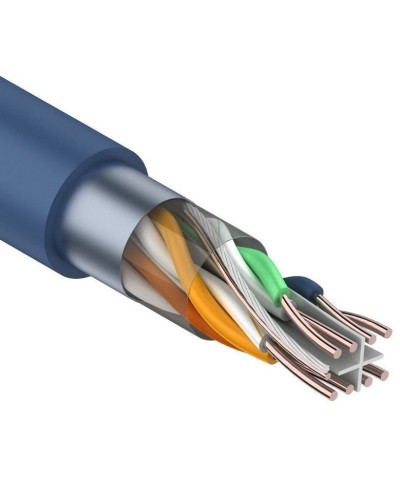 F/UTP, CAT 6, PVC, 4PR, 23AWG, омедненный INDOOR, SOLID, серый, 305м, PROconnect (01-0147-3). Кабель «витая пара» (LAN) для структурированных систем связи. PROCONNECT в Йошкар-Оле