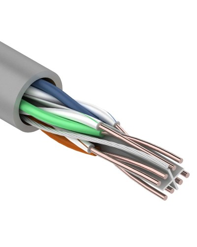 U/UTP 4PR 23AWG, CCA, CAT6, PVC, 305м. PROconnect (01-0047-3). Кабель «витая пара» (LAN) для структурированных систем связи. PROCONNECT в Йошкар-Оле