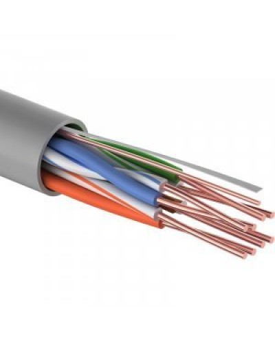 U/UTP Light, CAT 5e, PVC, 4PR, 24AWG, омедненный, серый, 305м, PROconnect (01-0043-2). Кабель «витая пара» (LAN) для структурированных систем связи. PROCONNECT в Йошкар-Оле