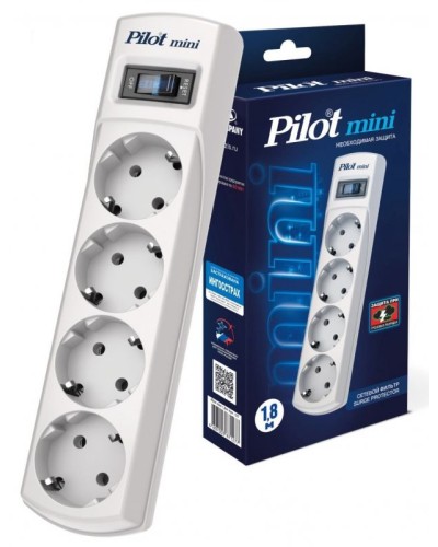 Pilot mini 5м. Сетевой фильтр. Pilot в Йошкар-Оле