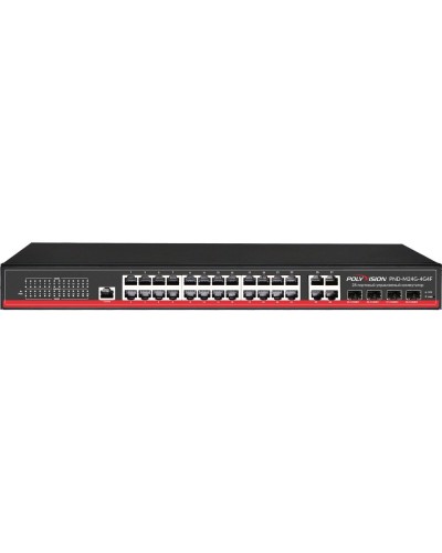 PND-M24G-4G4F. Коммутатор управляемый оптический 28 портовый. Polyvision в Йошкар-Оле