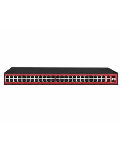 PND-48P-2G2F (700W). Коммутатор неуправляемый 50-портовый с функцией PoE. Polyvision в Йошкар-Оле