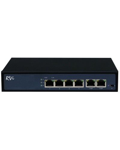 RVi-1NS04F-2T. Коммутатор с питанием по PoE. RVi в Йошкар-Оле