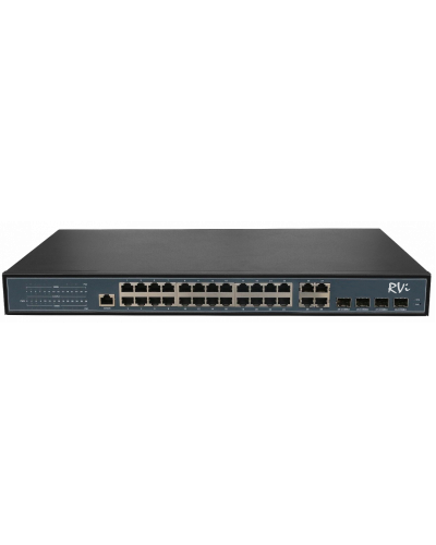 RVi-1NSM24G-4C. Коммутатор с питанием по PoE. RVi в Йошкар-Оле